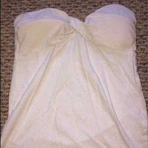 2 tube tops 1 red and 1 white